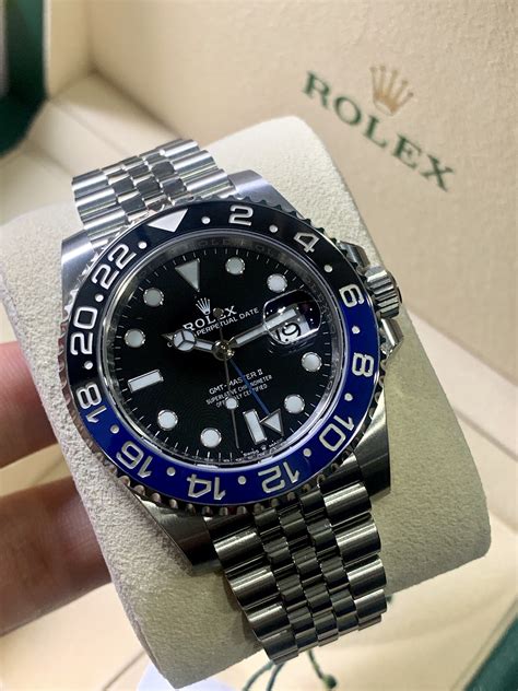 rolex gmt batman price